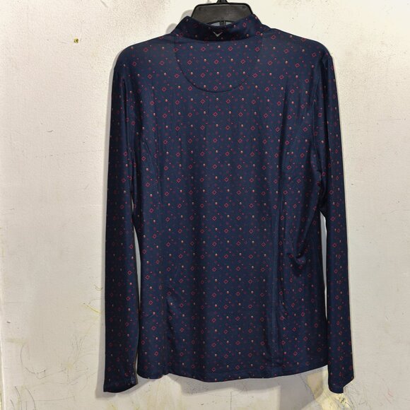 NWT Ladies CALLAWAY LS 1/4 Zip Golf Shirt XL Opti Dri 50 UPF - Picture 3 of 9